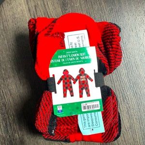 Infant Union Suit “DearSanta”